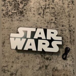 Star Wars LED sign light